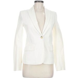 Theory Women's Blazer in Ivory Size 2